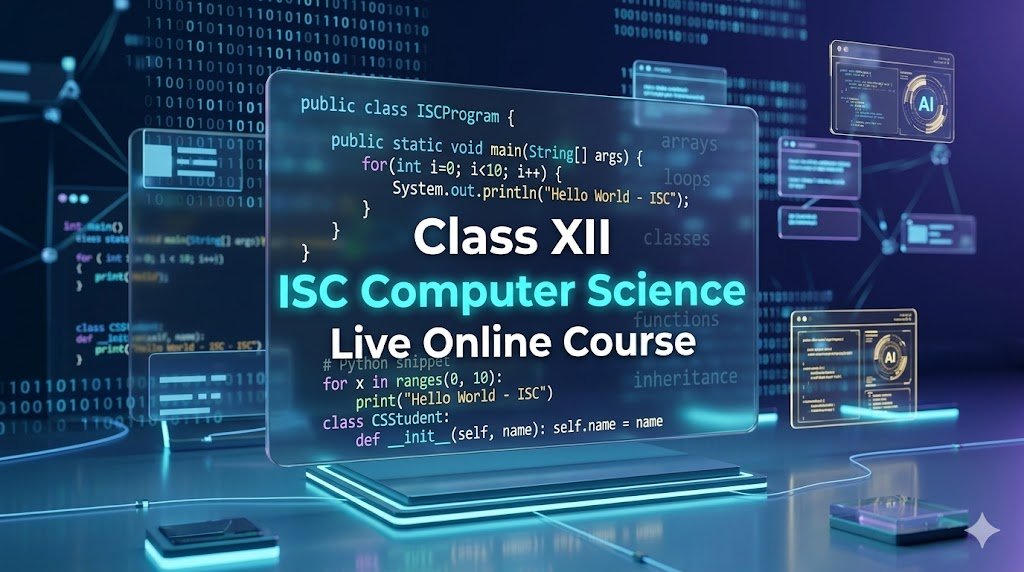 Class -XII Live Online(ISC Board)